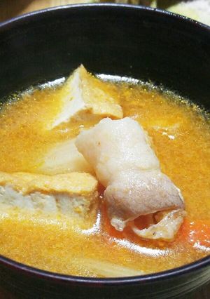 キムチ鍋ス~プの素でアレンジ鍋パ~トワン-レシピのメイン写真