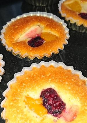 ヨーグルトポムポムでプチケーキ-レシピのメイン写真