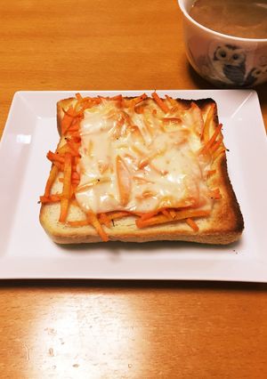 ❁キャロットラペとチーズのトースト❁-レシピのメイン写真
