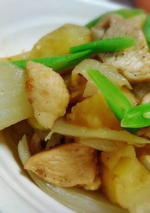 鶏胸肉のニンニクパンチ肉じゃが！！！-レシピのメイン写真