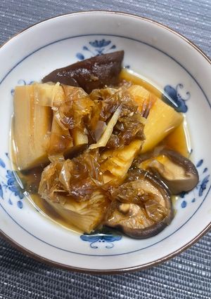 たけのこ煮物-レシピのメイン写真