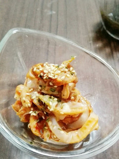 ちゃちゃっとおつまみ‼ホタテのひもキムチ-レシピのメイン写真