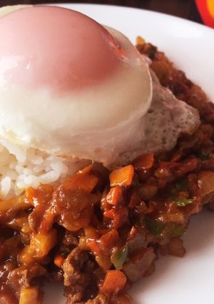簡単！野菜たっぷりキーマカレー！-レシピのメイン写真