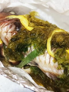 簡単 ブダイのホイル蒸し磯仕立て-レシピのメイン写真