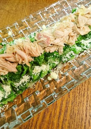 菜の花♡シーザーサラダ-レシピのメイン写真