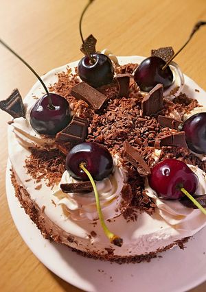 糖質制限◆キルシュトルテ＊フォレノワール-レシピのメイン写真