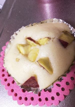 フライパンで簡単サツマイモ蒸しパン☆-レシピのメイン写真