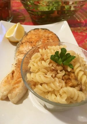バターとクルミのマカロニ☆トルコ-レシピのメイン写真