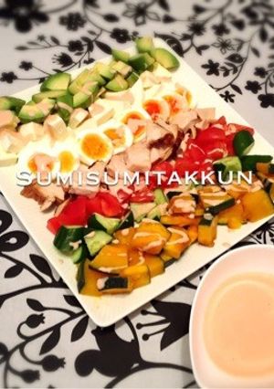 パーティーに♪簡単‼︎豪華なコブサラダ☆-レシピのメイン写真