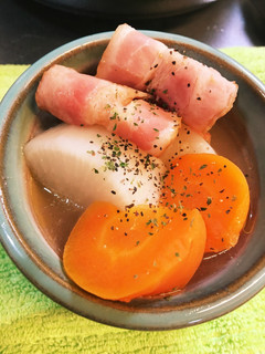 大根 人参 ベーコンのコンソメ煮-レシピのメイン写真