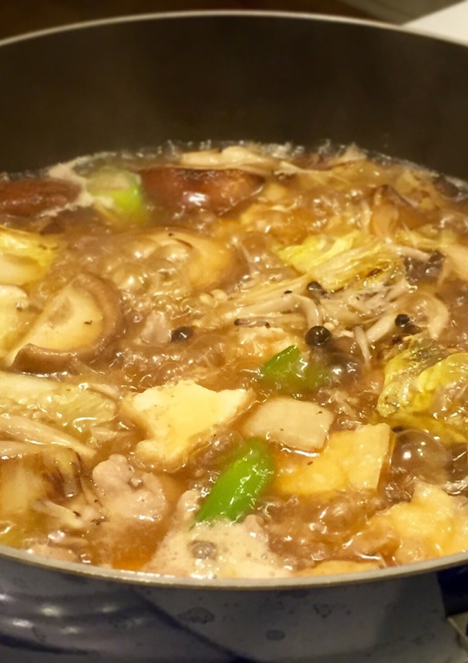 鶏肉とキノコの旨煮鍋-レシピのメイン写真
