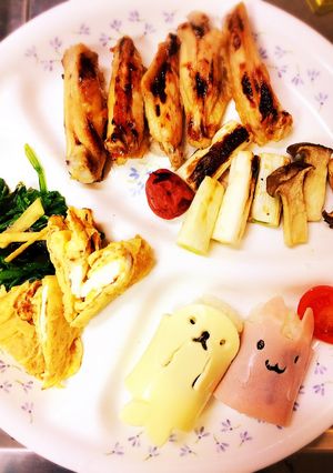 いつもの料理と違うプレートデコ弁☆-レシピのメイン写真