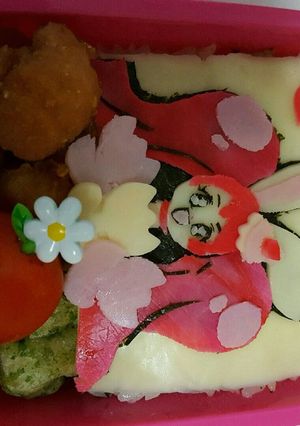 プリキュアホイップ　キャラ弁-レシピのメイン写真