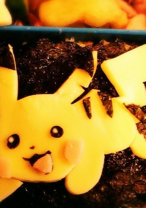 ポケモン☆ピカチュウ☆キャラ弁-レシピのメイン写真