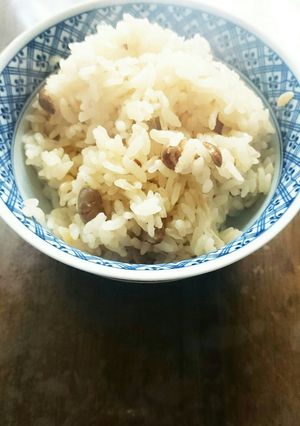 超簡単！ ３工程！福豆ごはん！-レシピのメイン写真