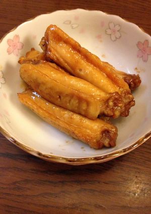 手羽中の甘辛煮-レシピのメイン写真