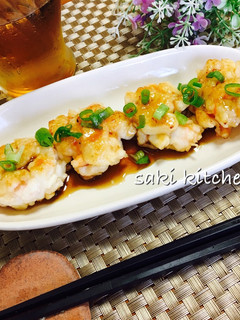 ♡はんぺんと海老の甘辛焼♡-レシピのメイン写真