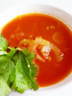 セロリとたまねぎのトマトスープ-レシピのメイン写真
