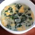 離乳食 後期〜☆ほうれん草と卵のミルク煮