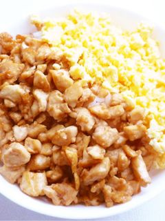 豆腐そぼろ丼-レシピのメイン写真
