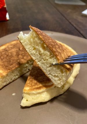 お酢の力でふあしゅあパンケーキ-レシピのメイン写真