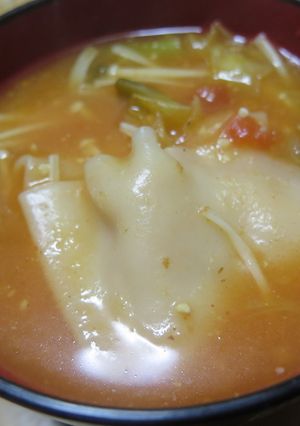 身体温まる♪ミソ（味噌）ストローネ-レシピのメイン写真
