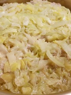 簡単★キャベツと白菜の重ね煮-レシピのメイン写真