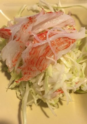 やみつきシリーズ♫カニカマきゃべつ-レシピのメイン写真
