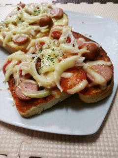 めちゃウマな簡単ピザトースト-レシピのメイン写真