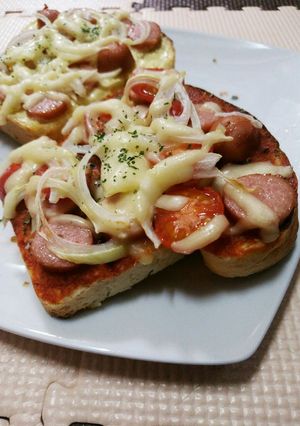 めちゃウマな簡単ピザトースト-レシピのメイン写真