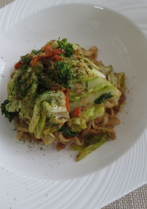 春野菜の焼うどん-レシピのメイン写真