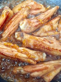 箸止まらない!若鶏スティックのみかん煮-レシピのメイン写真