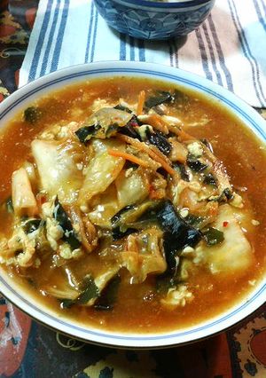 凍りしらたきでスープ＠酸辛湯麺（風）-レシピのメイン写真