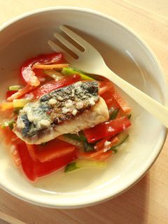 【離乳食完了期】魚と野菜の甘酢漬け-レシピのメイン写真