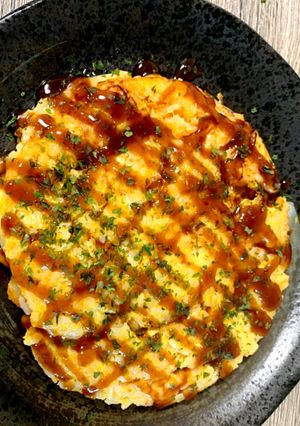 ご飯お好み焼き-レシピのメイン写真