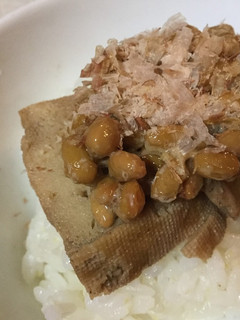 手づくり高野豆腐と納豆のご飯-レシピのメイン写真