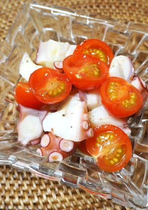 タコとプチトマトの簡単スパイシーマリネ-レシピのメイン写真