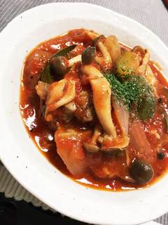 ズッキーニと鶏肉のトマト煮-レシピのメイン写真
