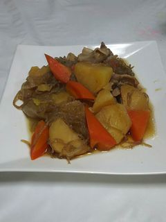 圧力鍋で超簡単肉じゃが-レシピのメイン写真