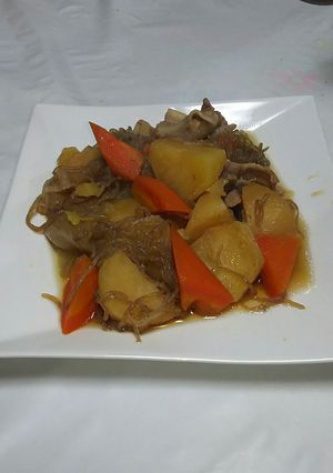 圧力鍋で超簡単肉じゃが-レシピのメイン写真