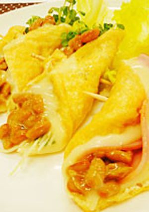 うすあげの納豆巻き-レシピのメイン写真