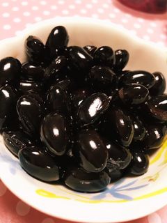 キラキラふっくら黒豆煮-レシピのメイン写真
