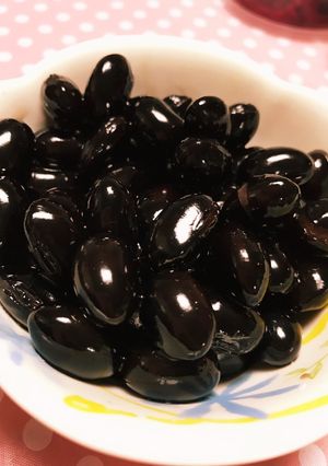 キラキラふっくら黒豆煮-レシピのメイン写真