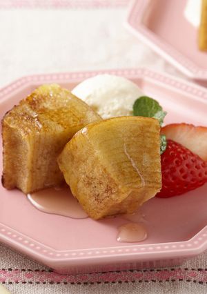 フレンチバウム春いちご添え-レシピのメイン写真