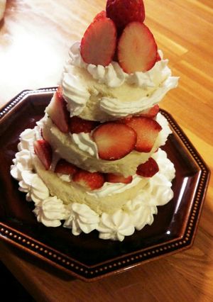 ☆食パンdeタワーケーキ☆-レシピのメイン写真
