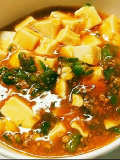 ピーマン入り麻婆豆腐♥-レシピのメイン写真