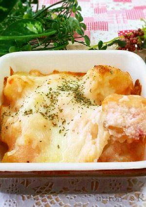 ポテトとたらこの♥とろ～りチーズグラタン-レシピのメイン写真