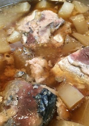 圧力鍋で簡単❣️鯖缶大根の煮物 子ども味-レシピのメイン写真