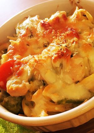 ☆残りシチューのパスタグラタン☆-レシピのメイン写真