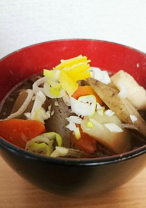 野菜がたっぷり♪圧力鍋で柔かもつ煮込み❗-レシピのメイン写真